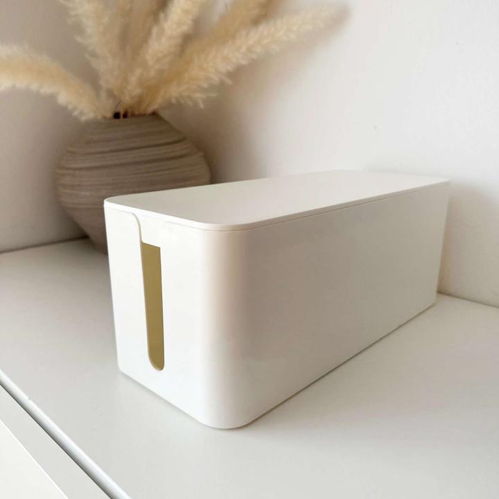Produktbild Intirilife Kabelbox aus Kunststoff