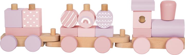 Actual product image small foot Holzzug rosa
