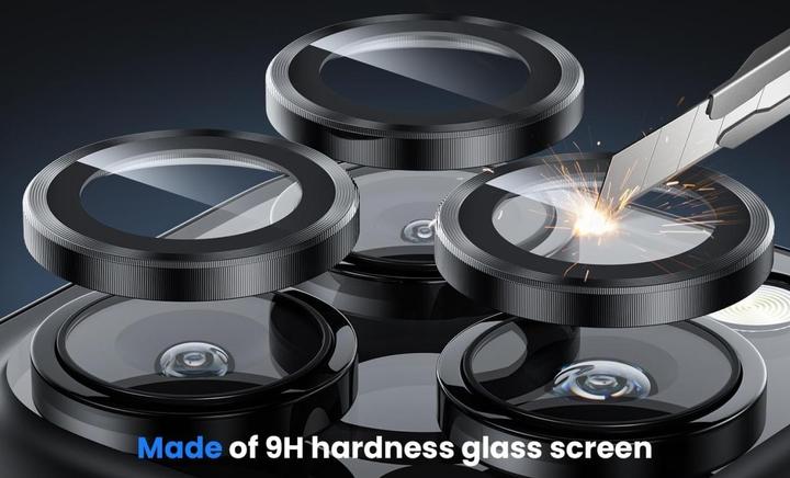 Image du produit Screenguard Camera Lens Protector Verre de protection Apple iPhone 16 Pro (1 pièce(s), Apple iPhone 16 Pro)