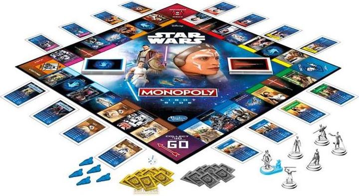 Produktbild Hasbro Star Wars Brettspiel Monopoly Light Side Edition *Englische Version* (Englisch)