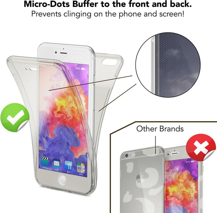 Image du produit Nalia Étui pour téléphone portable 360 degrés (Apple iPhone 6 Plus)
