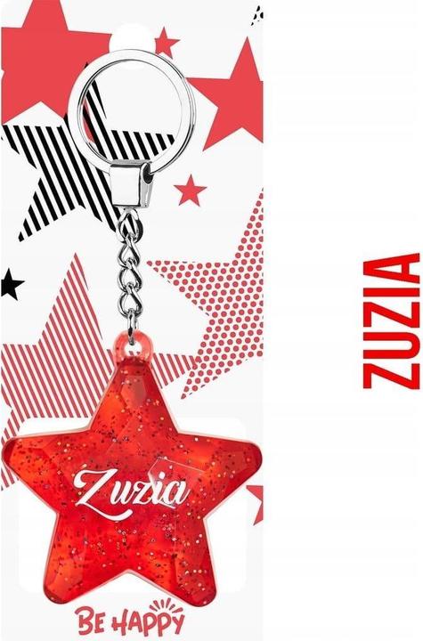 Schlüsselanhänger Stern Zuzia