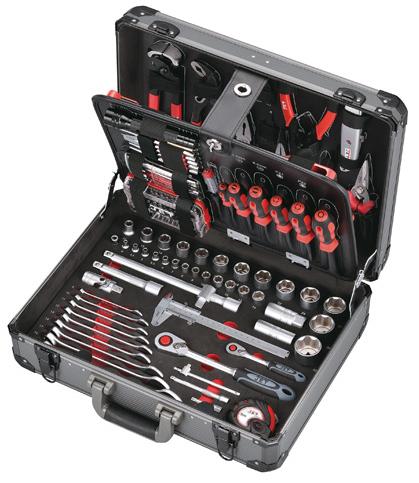 JET Tools Boîte à outils en alu 1/4" + 1/2"