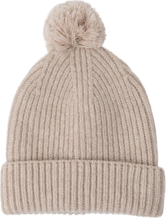 Actual product image Lodger Winter Hat Merino Wool Beige 3-6 Mt. (62/68)