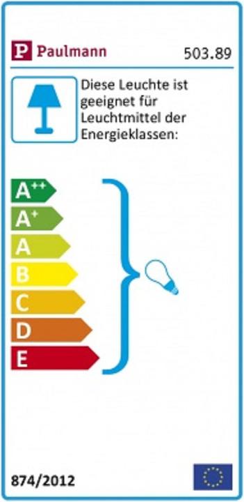 Energy Label Paulmann Ketil (E27)