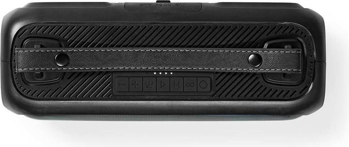 Immagine prodotto Nedis Bluetooth® Party Boombox 4,5 ore 2,0 30 W Riproduzione multimediale: AUX/USB Collegabile IPX5 (4.50 h, Corrente elettrica)