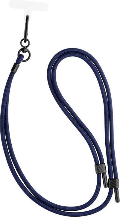 Actual product image Fixed Universal lanyard for mobile phones, blue