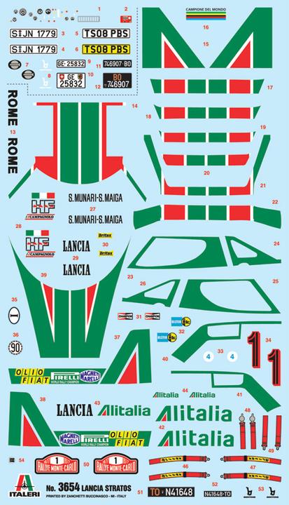Image du produit Italeri Lancia Stratos Hf