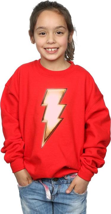 Produktbild Shazam Bolt Logo Sweatshirt Mädchen (128)