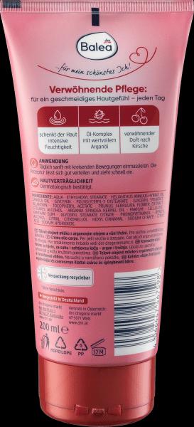 Produktbild dm Balea Creme-Öl Bodylotion Kirsche (Körperlotion, 200 ml)