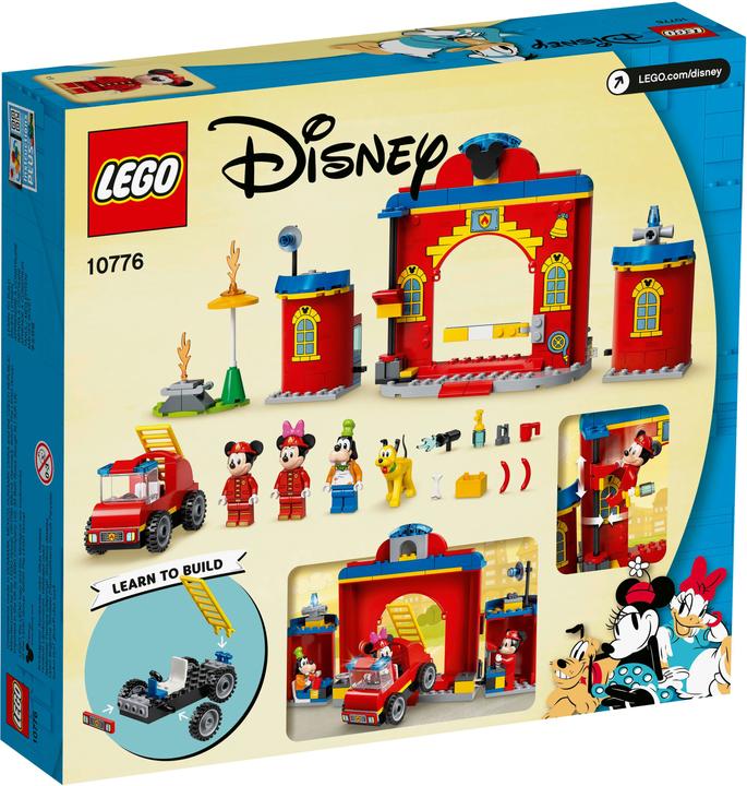Actual product image LEGO Disney 10776 Mickey and Friends fire station and car (10776, LEGO Disney)
