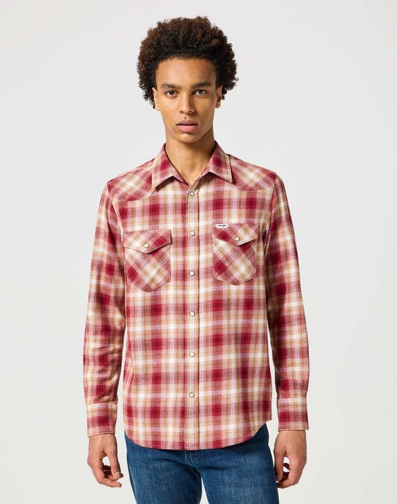 Wrangler Langarmhemd Western Shirt