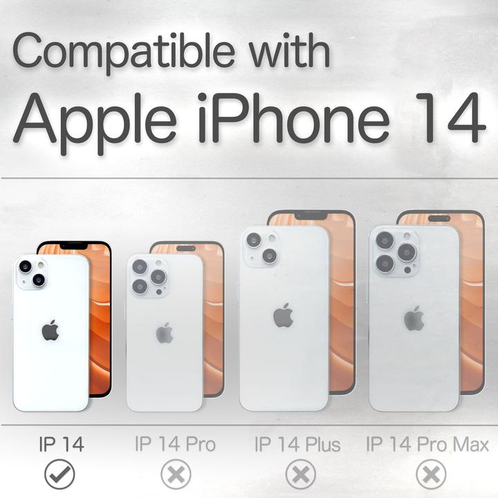Image du produit Nalia Flipcase en cuir véritable (Apple iPhone 14)