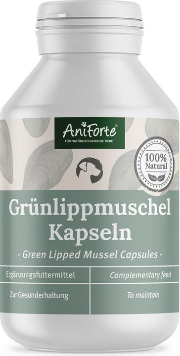 Produktbild AniForte Grünlippmuschel Kapseln (Adult, 100 Stk.)