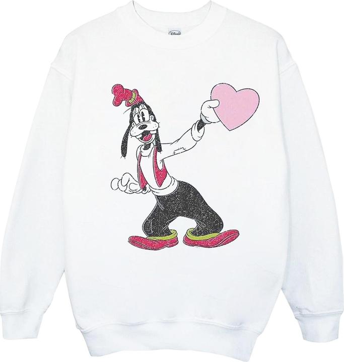 Disney Goofy Love Heart Sweatshirt (XL)