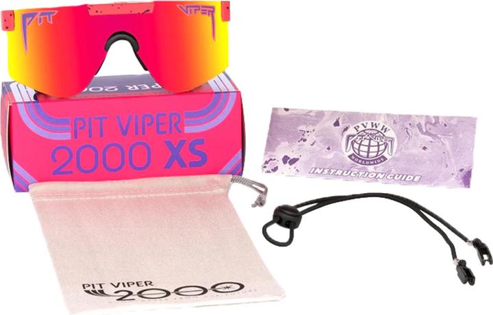 Actual product image Pit Viper The Radical XS (Magenta, Revo Pink Mirror)