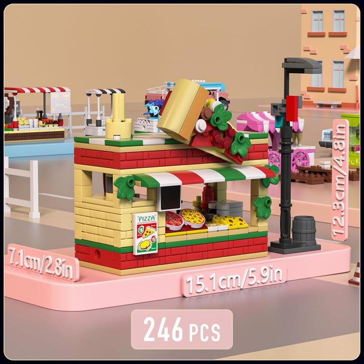 Produktbild Mould King Pizzaladen