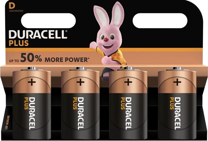 Image du produit Duracell Plus (2 pcs, D, 15000 mAh)