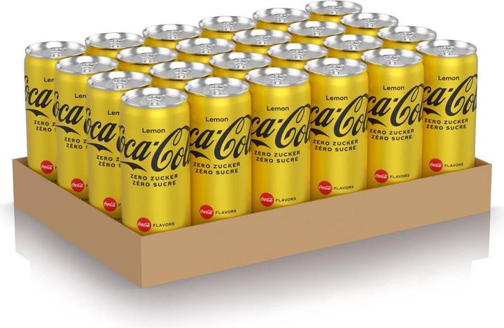 Coca Cola Zero Lemon (24 x 25 cl)
