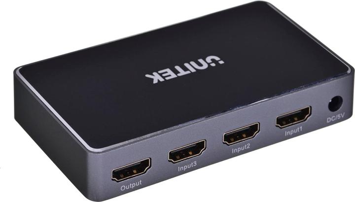 Actual product image Unitek Signal switch HDMI 1.4B 3 in 1 out 4K