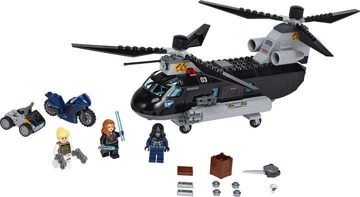 Actual product image LEGO Black Widows Helicopter Chase (76162, LEGO Marvel)