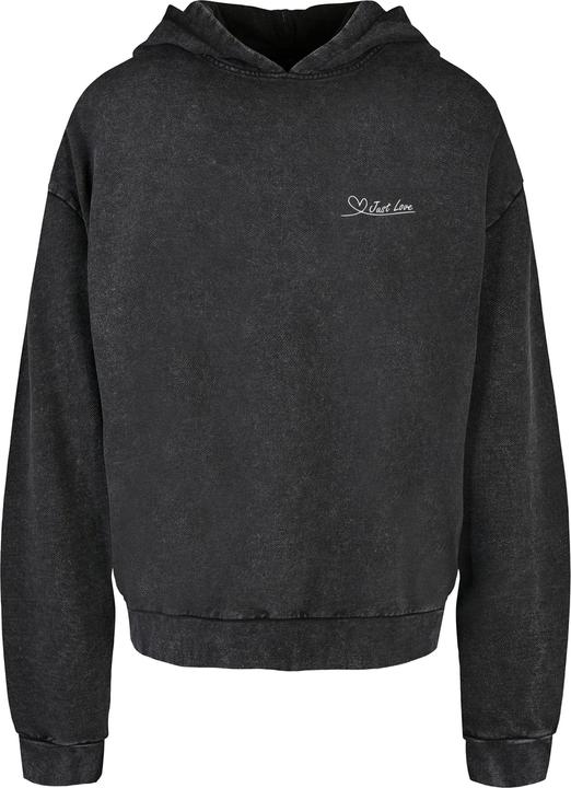 Immagine prodotto Merchcode Just love Acid Washed Oversized Hoody - 187713 (4XL)