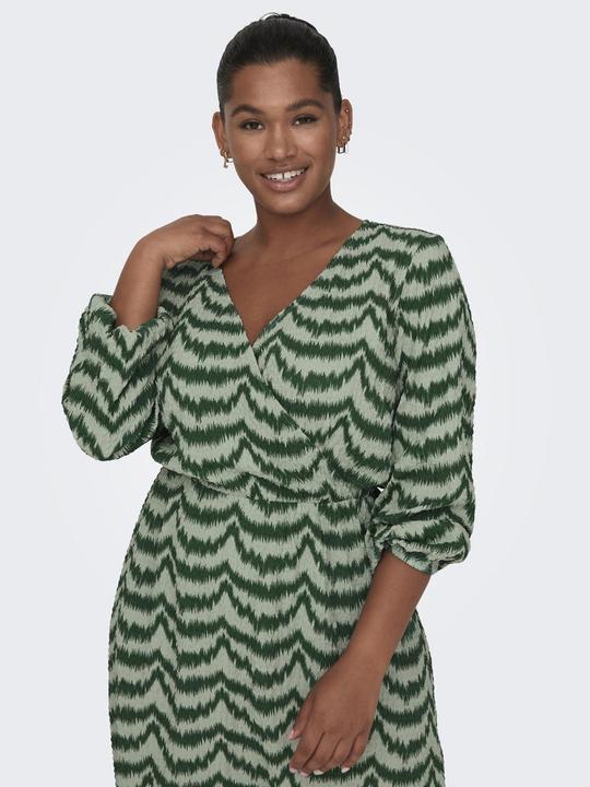 Produktbild Only Curvy Langarm Wickelkleid (52)