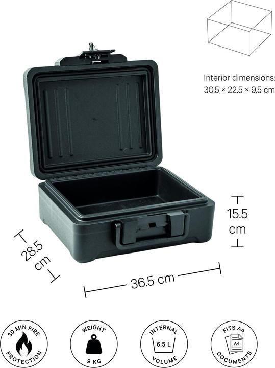 Produktbild Paladin Brandschutzbox (6.50 l)
