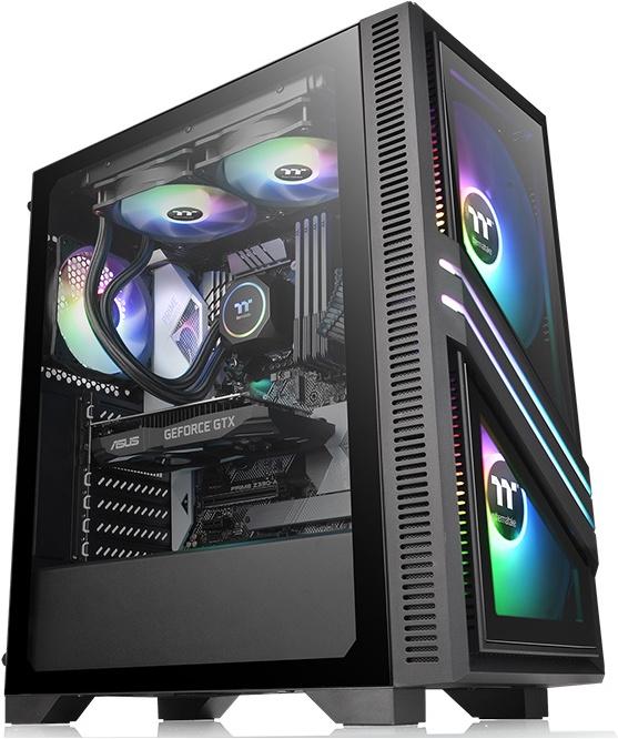 Actual product image Thermaltake Versa T35 TG RGB (ATX, mATX, Mini-ITX)