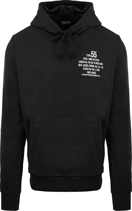 Immagine prodotto Diesel Herren Kapuzenpullover Ombre Aus Baumwolle & Polyester - Casual (L)