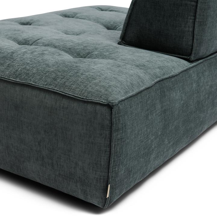 Produktbild Rivièra Maison Brandon Lounger Right, copperfield weave, harbour blue