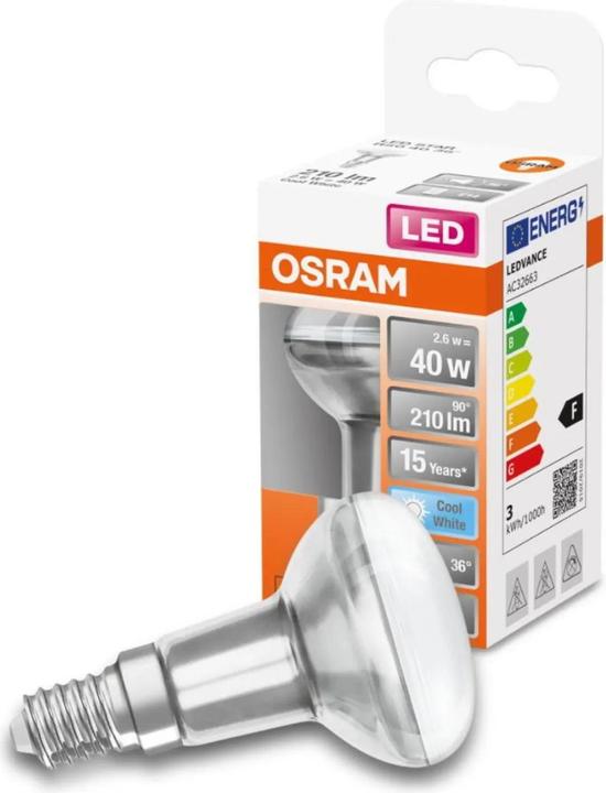 Produktbild Osram Led Star (E14, 2.60 W, 210 lm, 6 x, F)