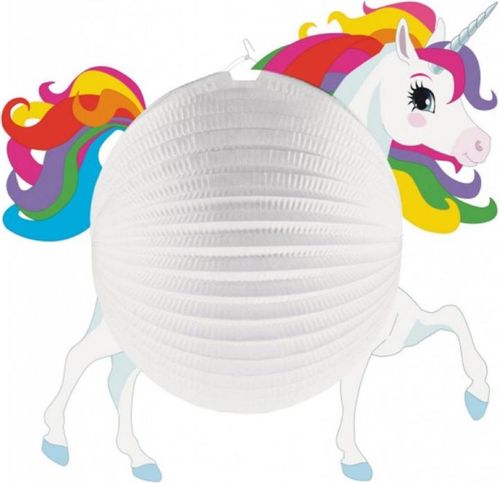Amscan Lampion Licorne 25cm
