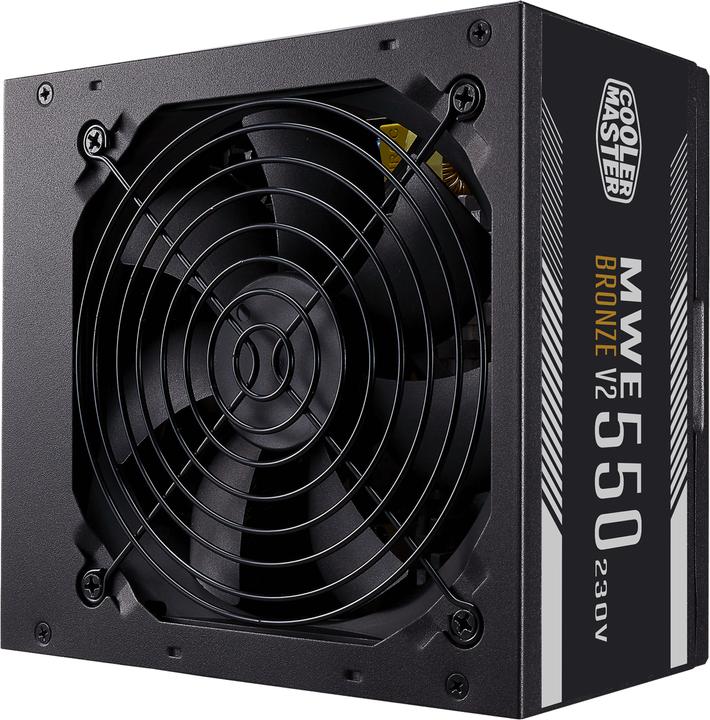 Image du produit Cooler Master MWE 550 Bronze 230V V2 - 550 W - 200 - 240 V - 50/60 Hz - 5 A - actif - 110 W (550 W)
