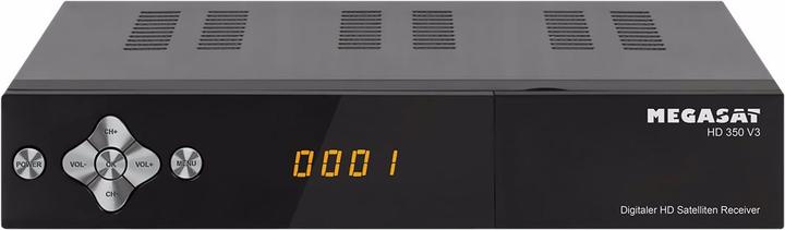 Megasat HD 350 V3 - Récepteur de télévision par satellite (0.00 Go, DVB-S, DVB-S2)