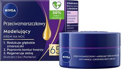 Produktbild NIVEA Anti-Wrinkle Modeling Night Cream 65+ 50Ml (Körpercreme, 50 ml)