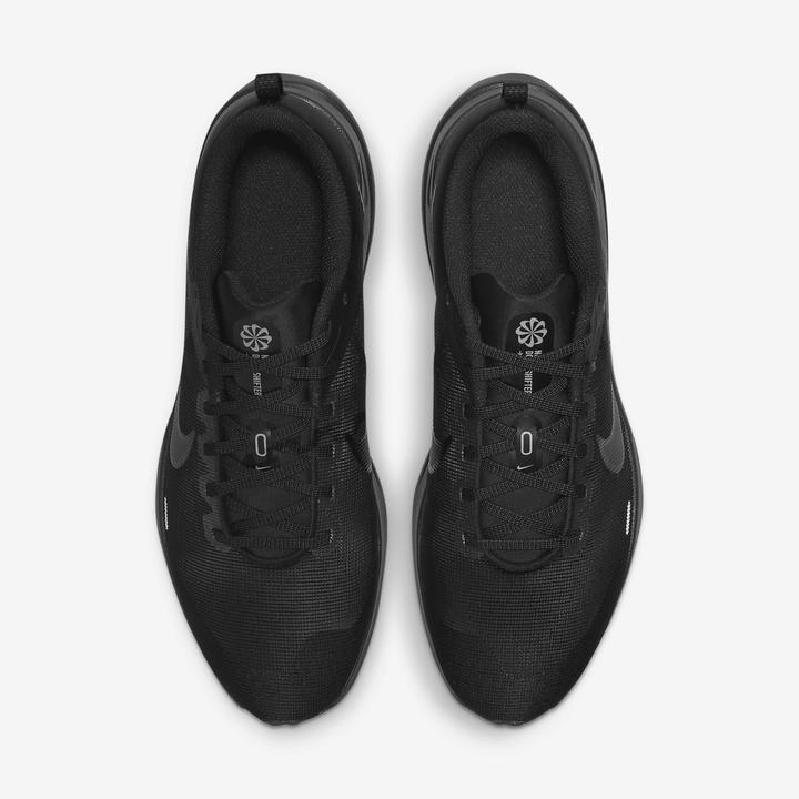 Actual product image Nike DOWNSHIFTER 12 MEN "S ROAD BLACK/DK SMOKE GREY-PARTICLE G Size: 9 (42.5)