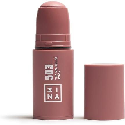 Immagine prodotto 3INA MAKEUP The No Rules Stick 503 Nude Blush Stick Matte con Acido Ialuronico Crema Blush per (503 - Nudo)