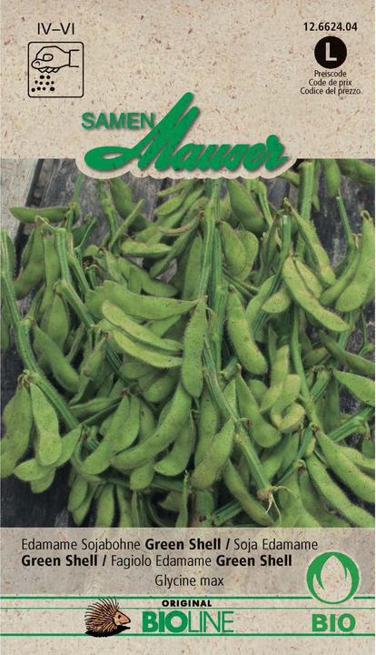 Samen Mauser Conchiglia verde di soia Edamame (Semi di verdura)