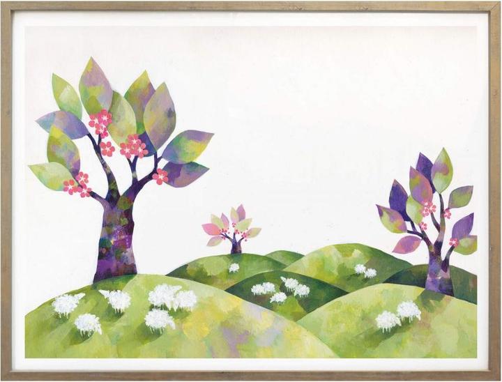 Produktbild Trenddeko Blanz - Die Schafswiese (30 x 24 cm)