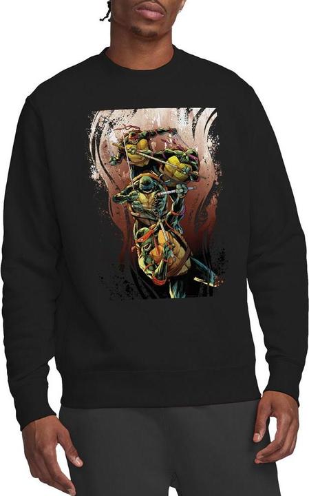 Immagine prodotto Teenage Mutant NT Earthy Rainbow Warriors Felpa Adulto Unisex (L)