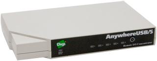 Produktbild Digi AnywhereUSB /5 with Multi-Host Connections - Hub - 5 x USB (5 Ports)