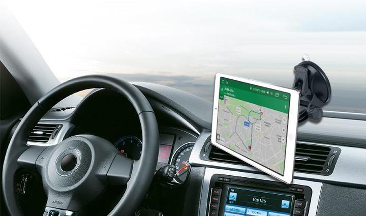 Actual product image Maclean Universal Car Magnetic Holder Mobile Tablet Smartphone for 10-inch 360° Rotary