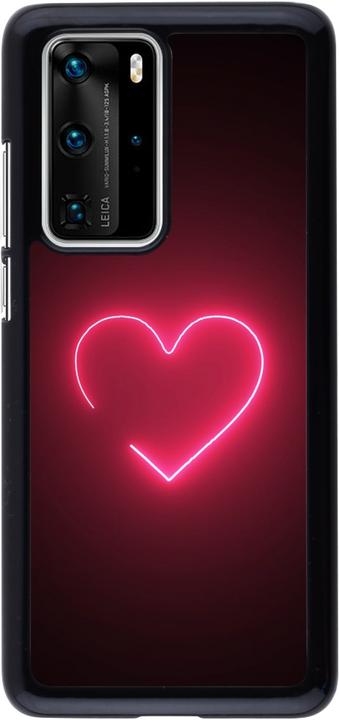 Produktbild PhoneLook Hülle Valentine 2023 single neon heart (Huawei P40 Pro)