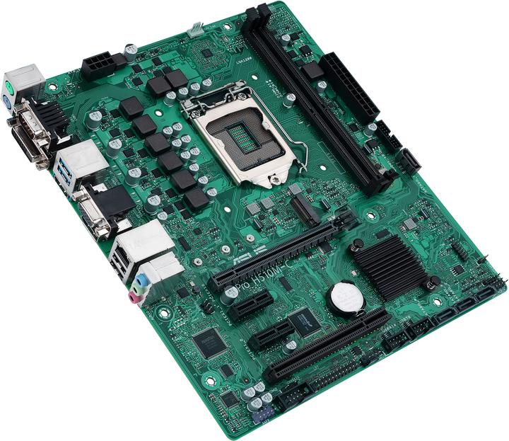 Immagine prodotto ASUS Pro H510M-C/CSM - Scheda madre - micro ATX - presa LGA1200 - H510 - USB 3.2 Gen (LGA 1200, Intel H510, mATX)