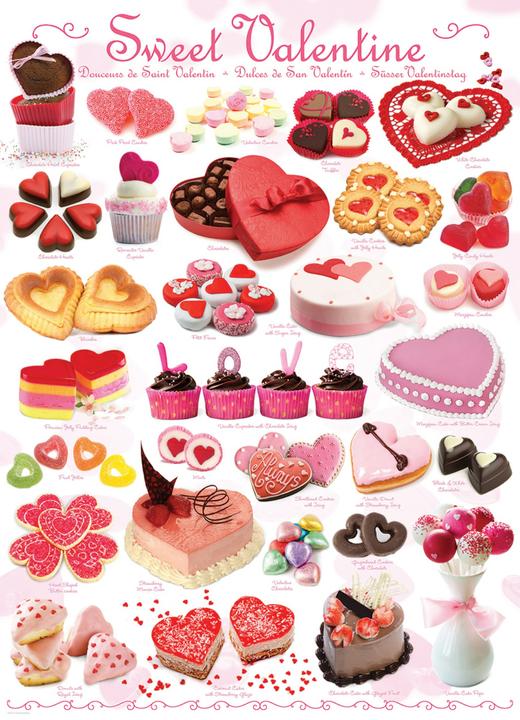 Actual product image Eurographics Sweet Valentine's Day (1000 pieces)