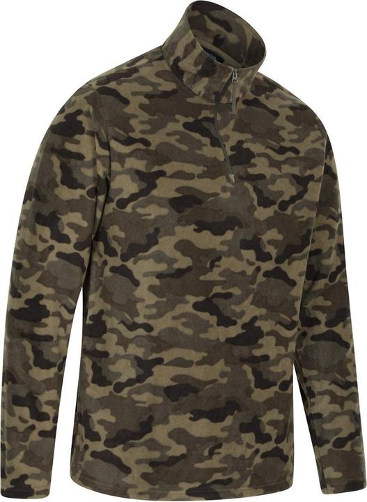 Immagine prodotto Mountain Warehouse Camber II Camo - Top in pile con mezza zip (XS)