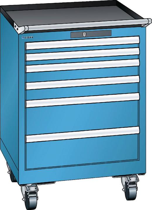 Actual product image Lista Drawer cabinet, mobile (6 x)