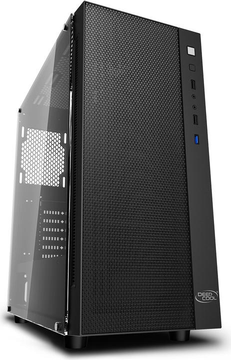 Actual product image Deepcool Matrexx 55 Mesh - Midi Tower - PC - Acrylonitrile Butadiene Styrene (ABS) - SPCC - G (ATX, mATX, Mini-ITX)