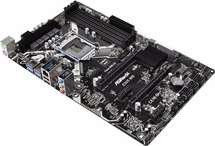Produktbild AsRock E3V5 WS (LGA 1151, Intel C232, ATX)